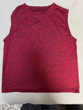 Heather Burgundy Dri-Fit Tank Top